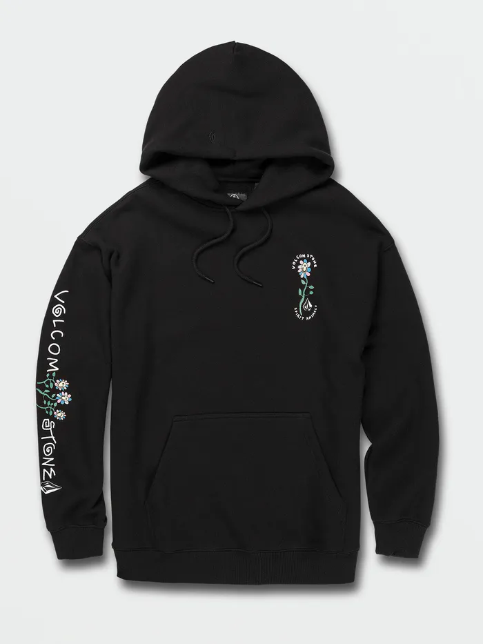 Volcom Hoodies and Sweatshirts Surf Vitals Ozzy Wrong Hoodie 8211 Black Black 8211 Mens