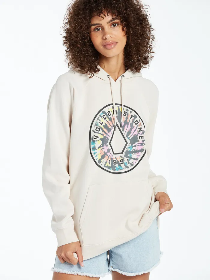 Volcom Hoodies and Sweatshirts Truly Stoked Boyfriend Pullover 8211 Bone Bone 8211 Womens Volcom Hoodies and Sweatshirts Truly Stoked Boyfriend Pullover 8211 Bone Bone 8211 Womens