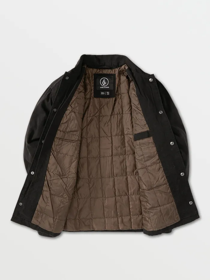 Volcom Jackets Larkin Jacket 8211 Black Black 8211 Mens