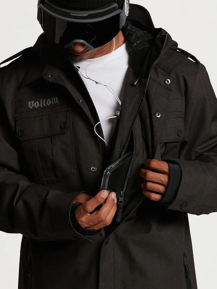Volcom Jackets Mens Creedle2Stone Jacket 8211 Army 2020 Army 8211 Mens