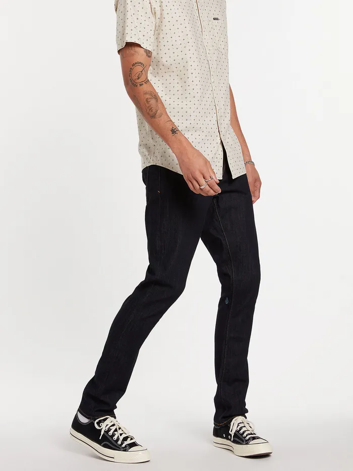 Volcom Jeans 2X4 Skinny Fit Jeans 8211 Rinse Rinse 8211 Mens