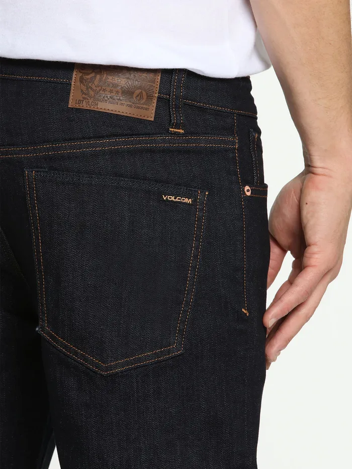 Volcom Jeans 2X4 Skinny Fit Jeans 8211 Rinse Rinse 8211 Mens