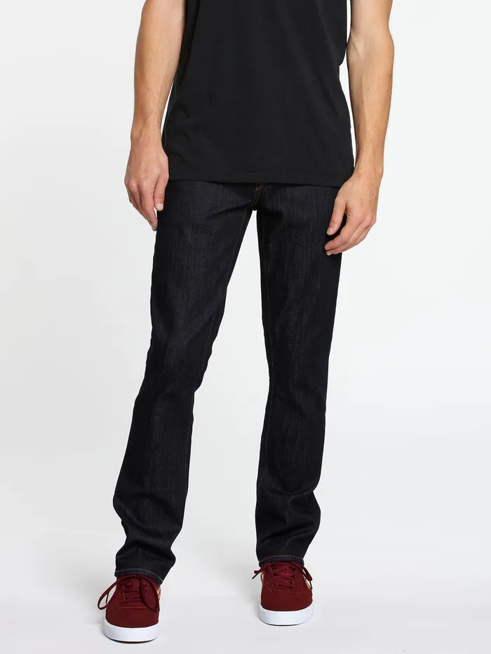 Volcom Jeans Vorta Slim Fit Jeans 8211 Rinse Rinse 8211 Mens