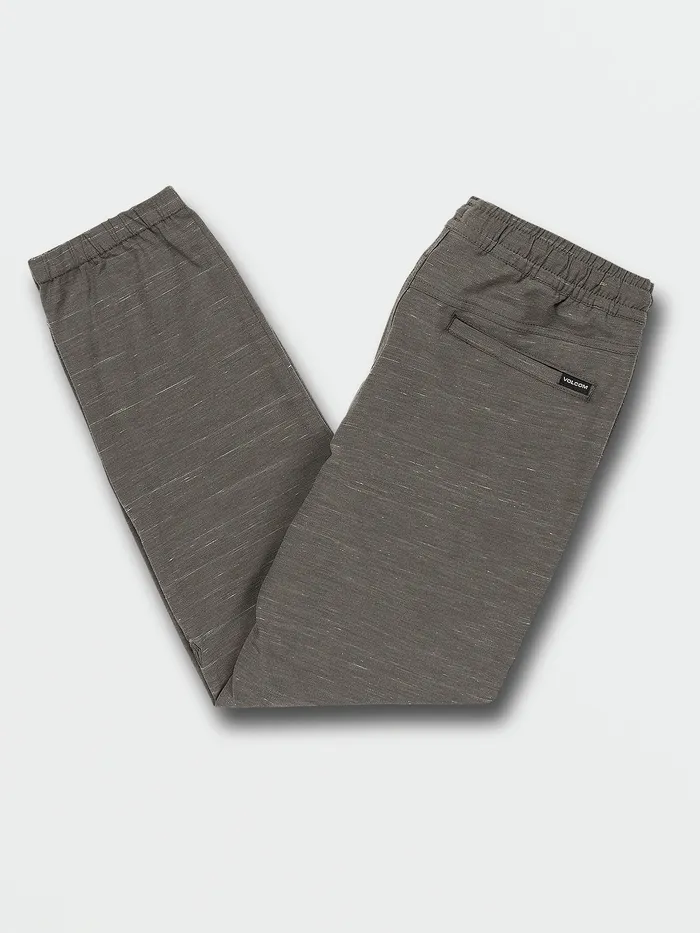 Volcom Pants Big Boys Understoned Elastic Waist Pants 8211 Lead Lead 8211 Boys