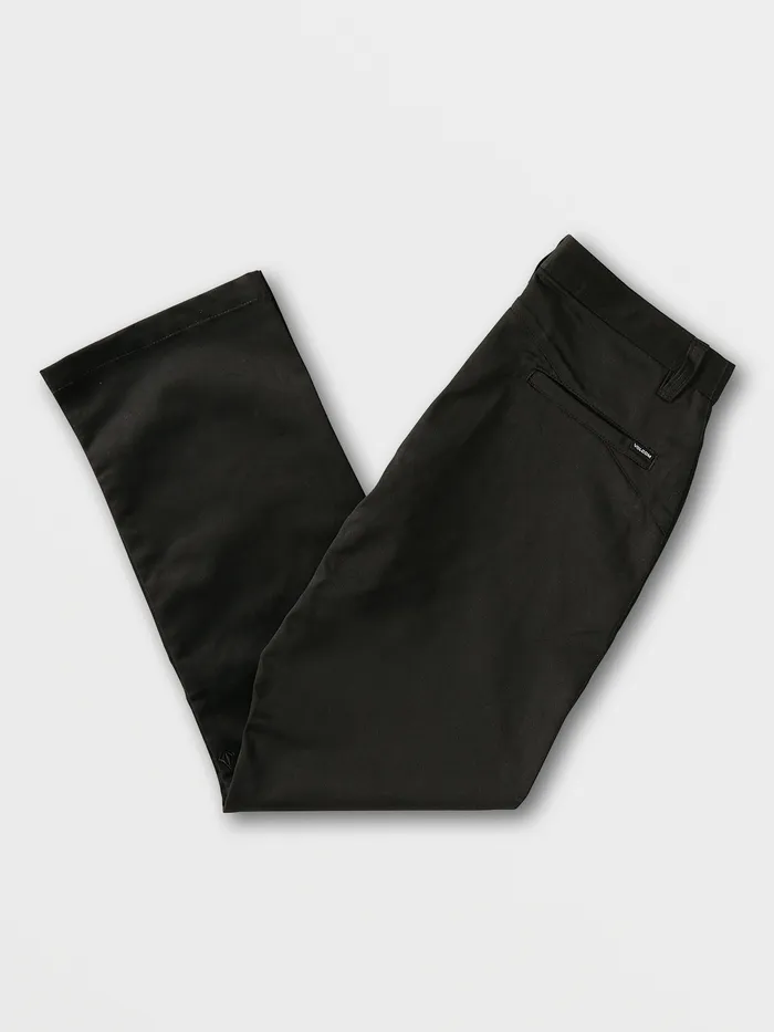 Volcom Pants Frickin Skate Chino Pants 8211 Black Black 8211 Mens