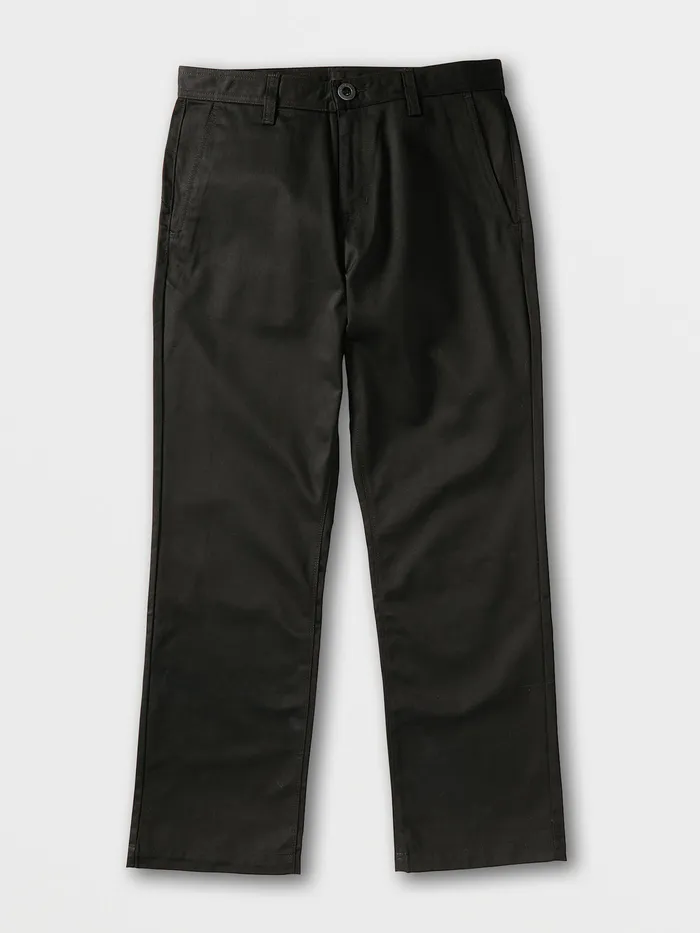 Volcom Pants Frickin Skate Chino Pants 8211 Black Black 8211 Mens