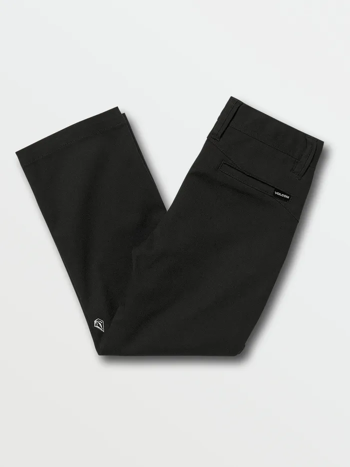 Volcom Pants Little Boys Frickin Modern Stretch Pants 8211 Black Black 8211 Boys