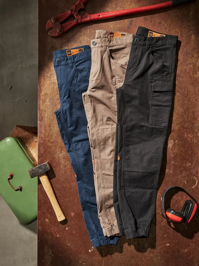 Volcom Pants Volcom Workwear Caliper Cuffed Pants 8211 Navy Navy 8211 Mens