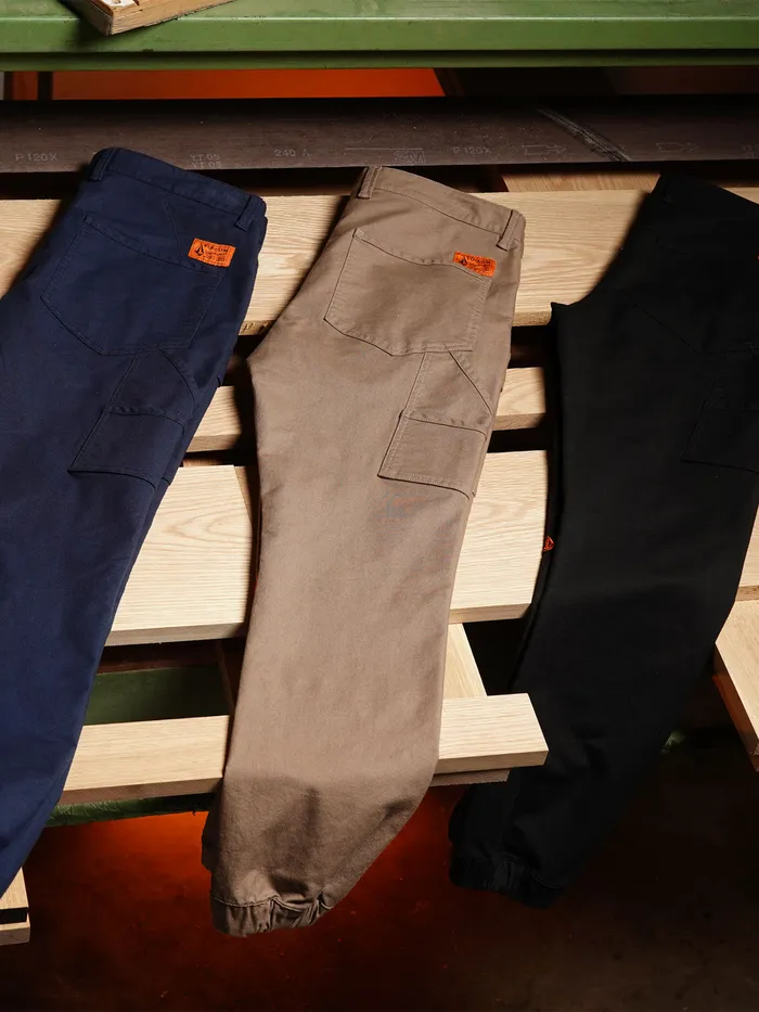 Volcom Pants Volcom Workwear Caliper Cuffed Pants 8211 Navy Navy 8211 Mens