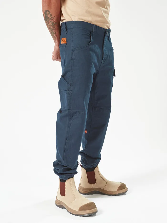 Volcom Pants Volcom Workwear Caliper Cuffed Pants 8211 Navy Navy 8211 Mens