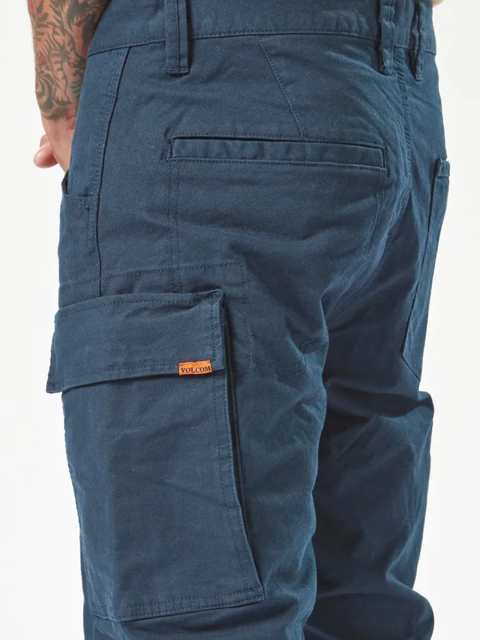 Volcom Pants Volcom Workwear Caliper Cuffed Pants 8211 Navy Navy 8211 Mens