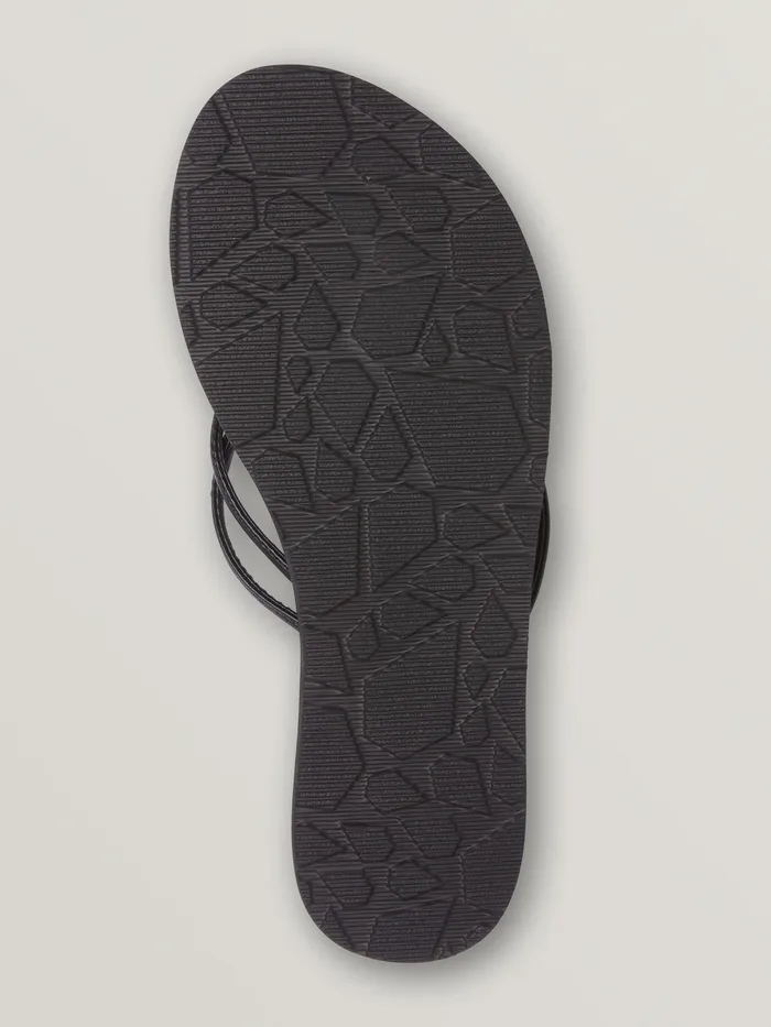 Volcom Sandals Forever And Ever II Sandal 8211 Black Out Black Out 8211 Womens