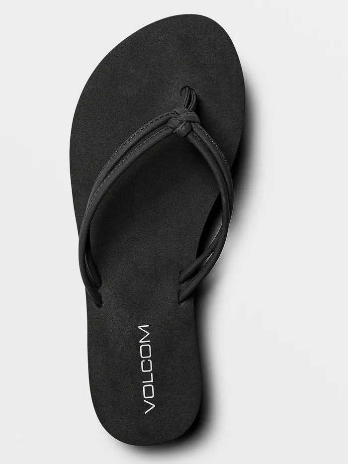 Volcom Sandals Forever And Ever II Sandal 8211 Black Out Black Out 8211 Womens