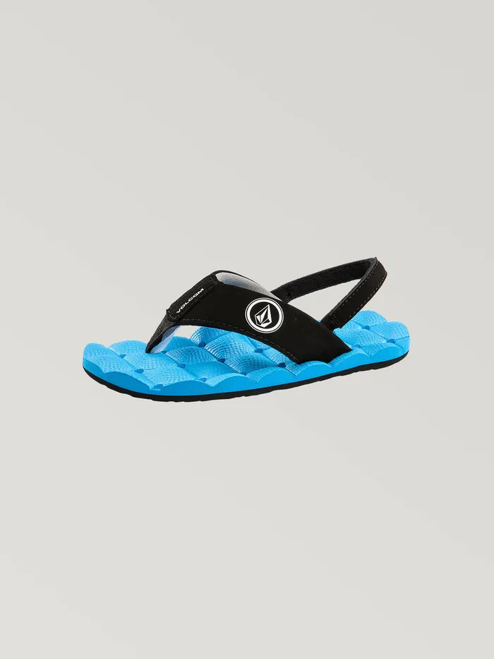 Volcom Sandals Little Boys Recliner Sandal 8211 Marina Blue Marina Blue 8211 Boys