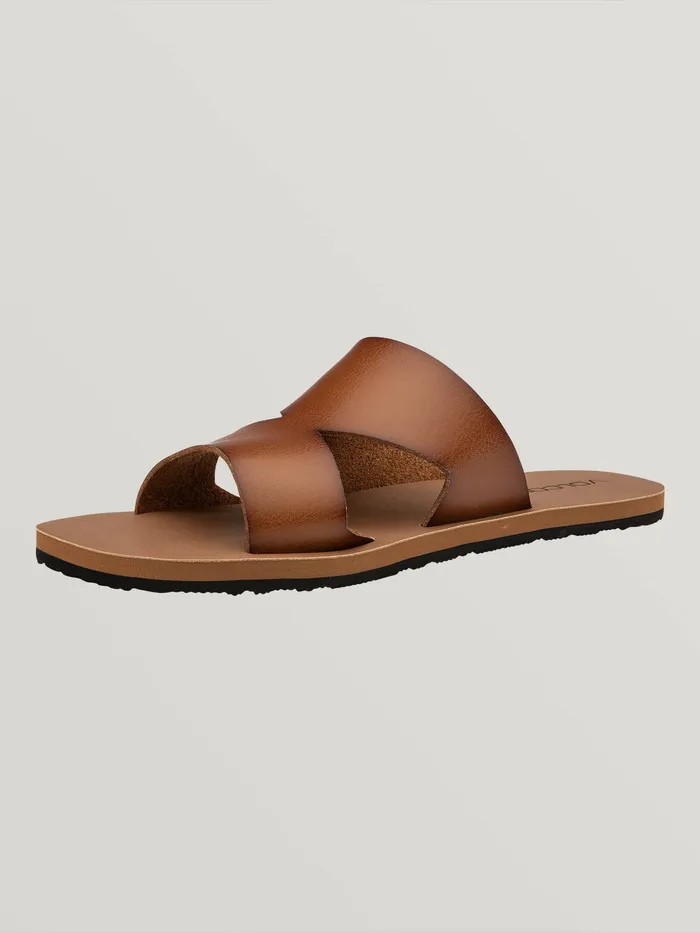Volcom Sandals Seeing Stones Sandal 8211 Cognac Cognac 8211 Womens