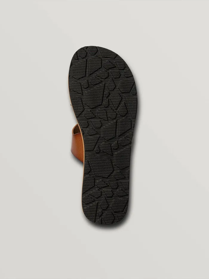 Volcom Sandals Seeing Stones Sandal 8211 Cognac Cognac 8211 Womens