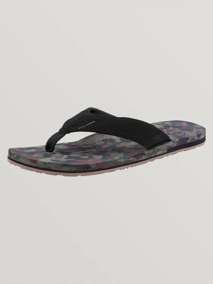 Volcom Sandals Victor Sandals 8211 Dark Camo Dark Camo 8211 Mens