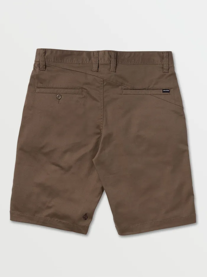 Volcom Shorts Frickin Chino Shorts 8211 Mushroom Mushroom 8211 Mens