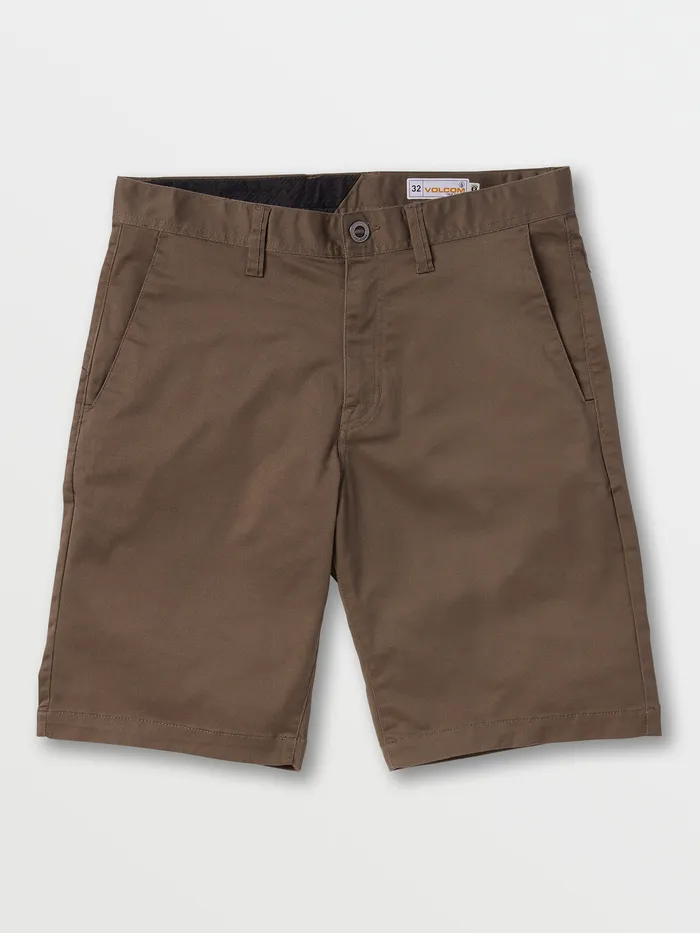 Volcom Shorts Frickin Chino Shorts 8211 Mushroom Mushroom 8211 Mens