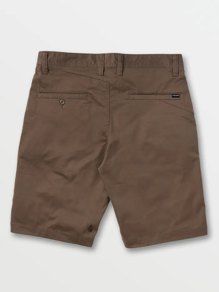 Volcom Shorts Frickin Chino Shorts 8211 Mushroom Mushroom 8211 Mens
