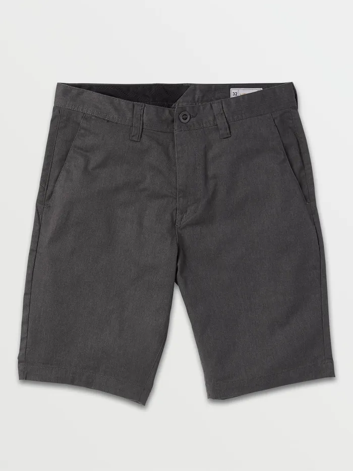 Volcom Shorts Frickin Modern Stretch Shorts 8211 Charcoal Heather Charcoal Heather 8211 Mens