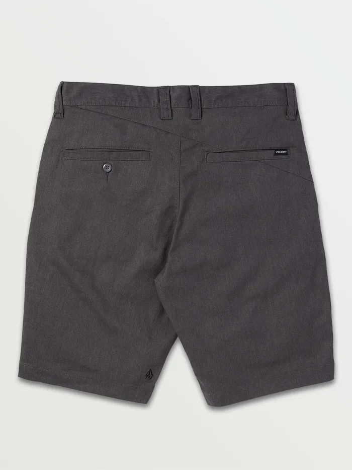 Volcom Shorts Frickin Modern Stretch Shorts 8211 Charcoal Heather Charcoal Heather 8211 Mens