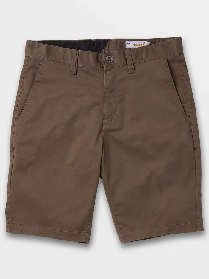 Volcom Shorts Frickin Modern Stretch Shorts 8211 Mushroom Mushroom 8211 Mens