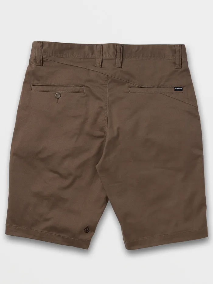 Volcom Shorts Frickin Modern Stretch Shorts 8211 Mushroom Mushroom 8211 Mens
