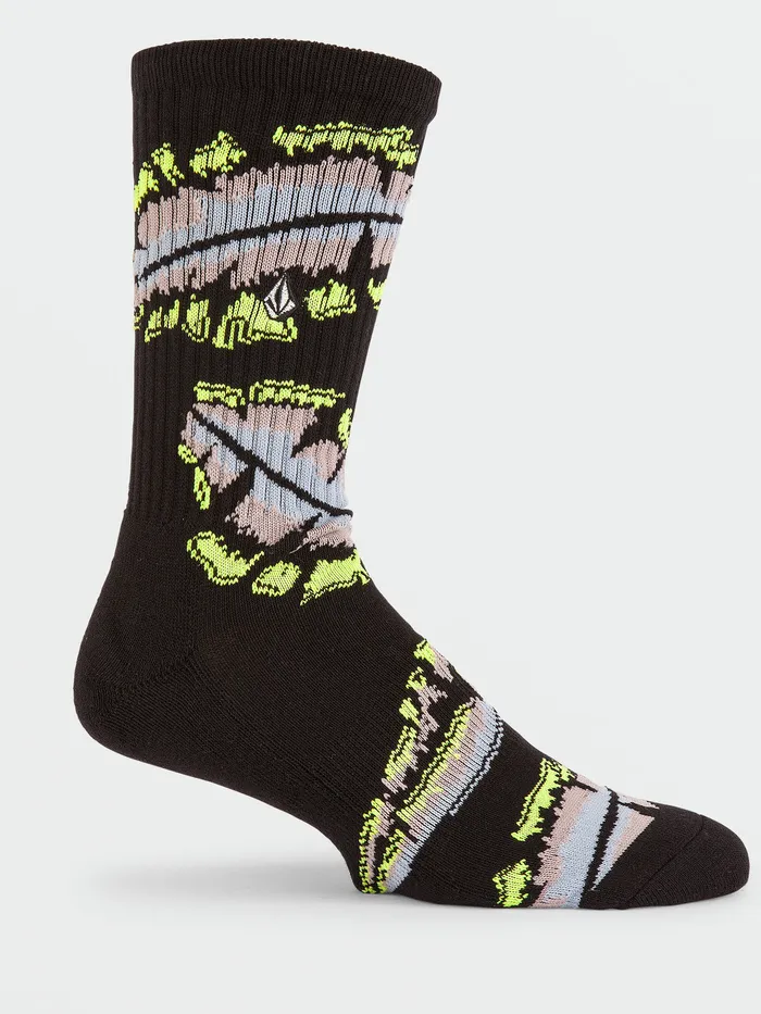 Volcom Socks Vibe Socks 8211 Black Black 8211 Mens