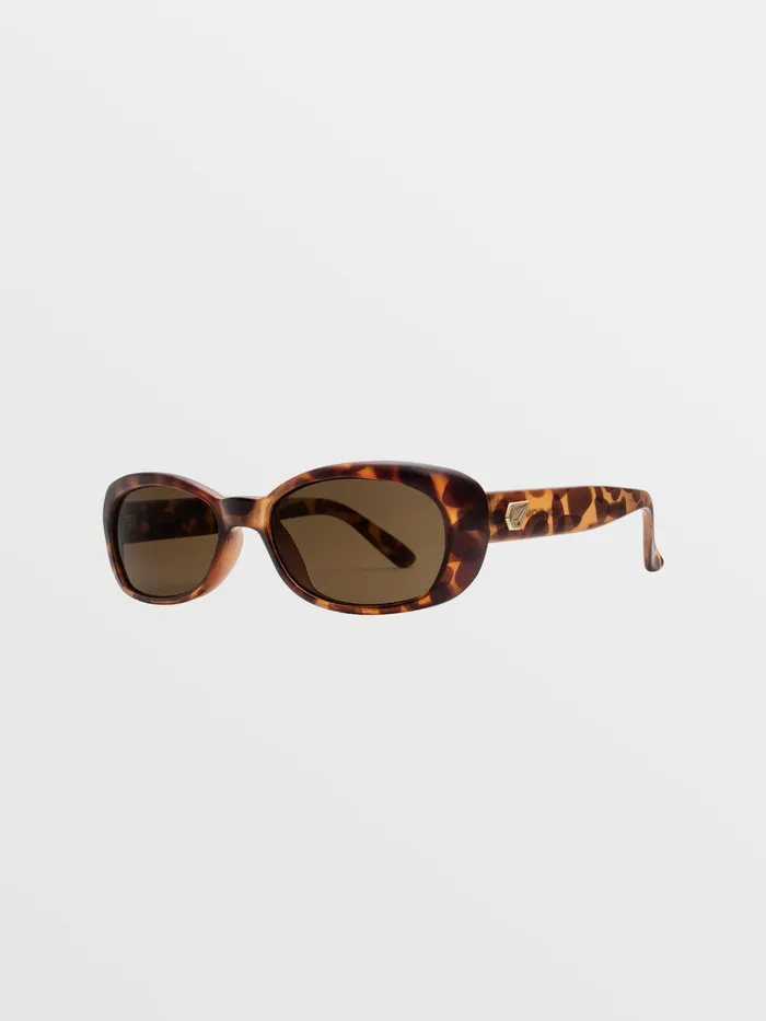 Volcom Surf Jam Sunglasses 8211 Matte Tort Matte Tort 8211 Womens