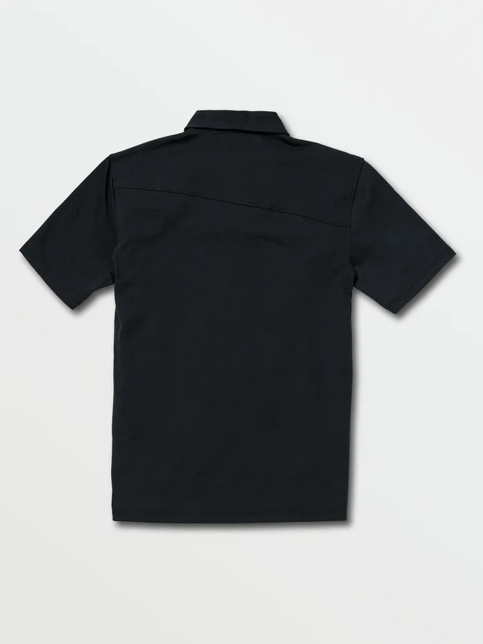 Volcom TShirts and Tanks Big Boys Wowzer Polo 8211 Navy Navy 8211 Boys