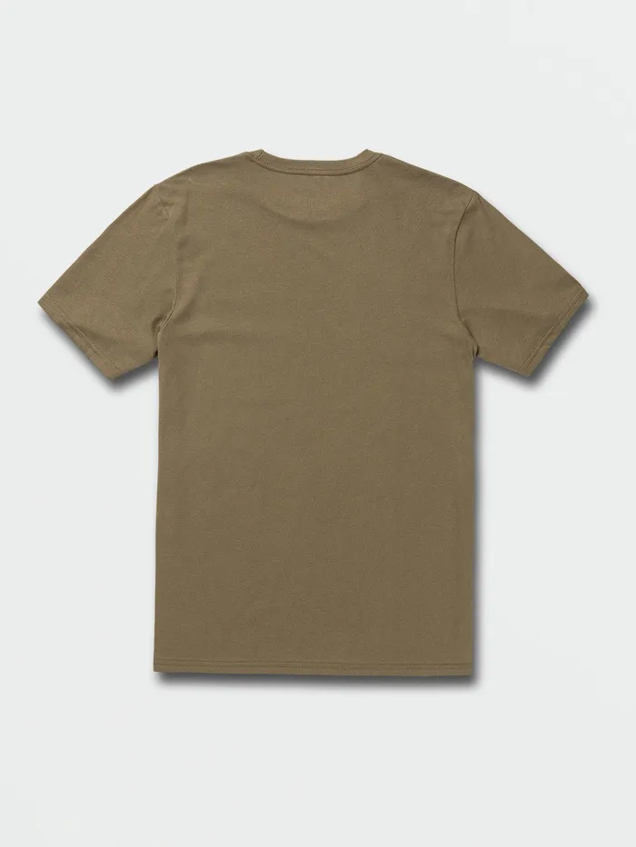 Volcom TShirts and Tanks Eurostyle Tech Short Sleeve Tee 8211 Military Military 8211 Mens