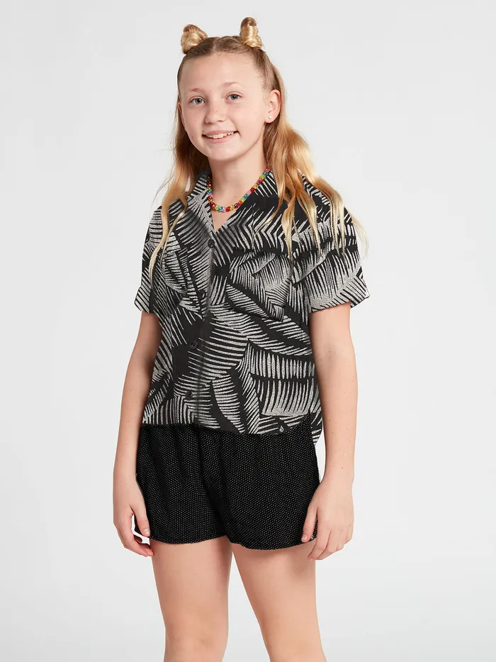 Volcom TShirts and Tanks Girls Can039t Be Tamed Short Sleeve 8211 Black White Black White 8211 Girls Volcom TShirts and Tanks Girls Can039t Be Tamed Short Sleeve 8211 Black White Black White 8211 Girls
