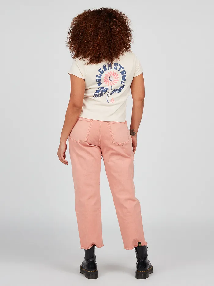 Volcom Tops Have A Clue Tee 8211 Sand Sand 8211 Womens