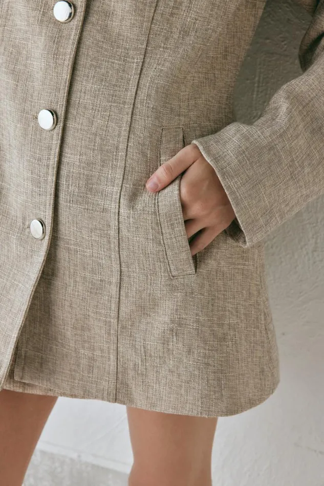 VRG GRL Esti Jacket Wheat Women Sets