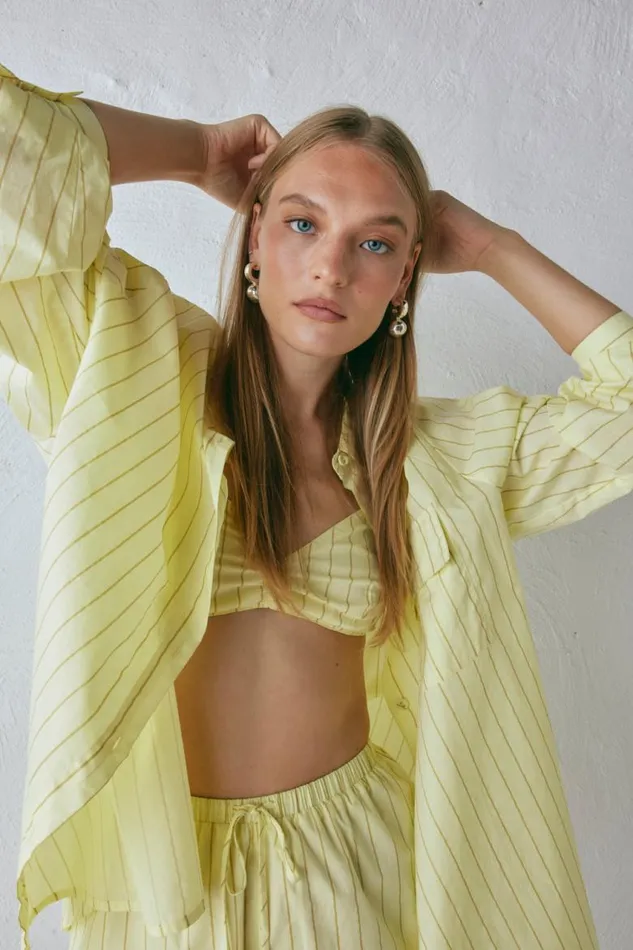VRG GRL Harper Bralette Citrus Women Sleeveless