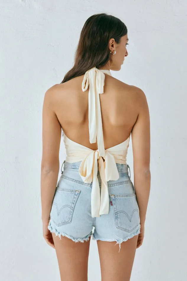 VRG GRL Noa Top Butter Women Sleeveless