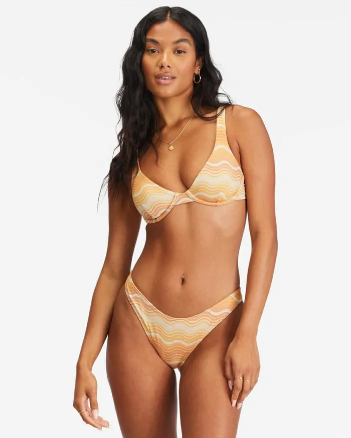 Wave Hello Hike Bikini Bottoms Multi Women Billabong Bikini Bottoms