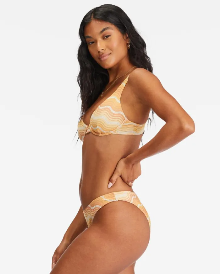 Wave Hello Hike Bikini Bottoms Multi Women Billabong Bikini Bottoms