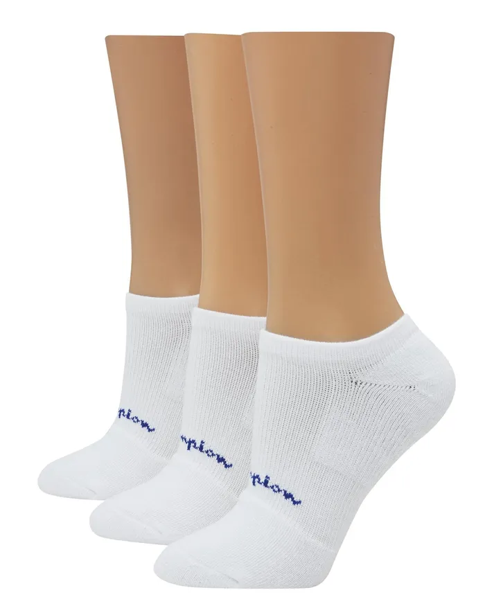 Women039S Compression NoShow Socks 3Pairs White Women Champion Socks