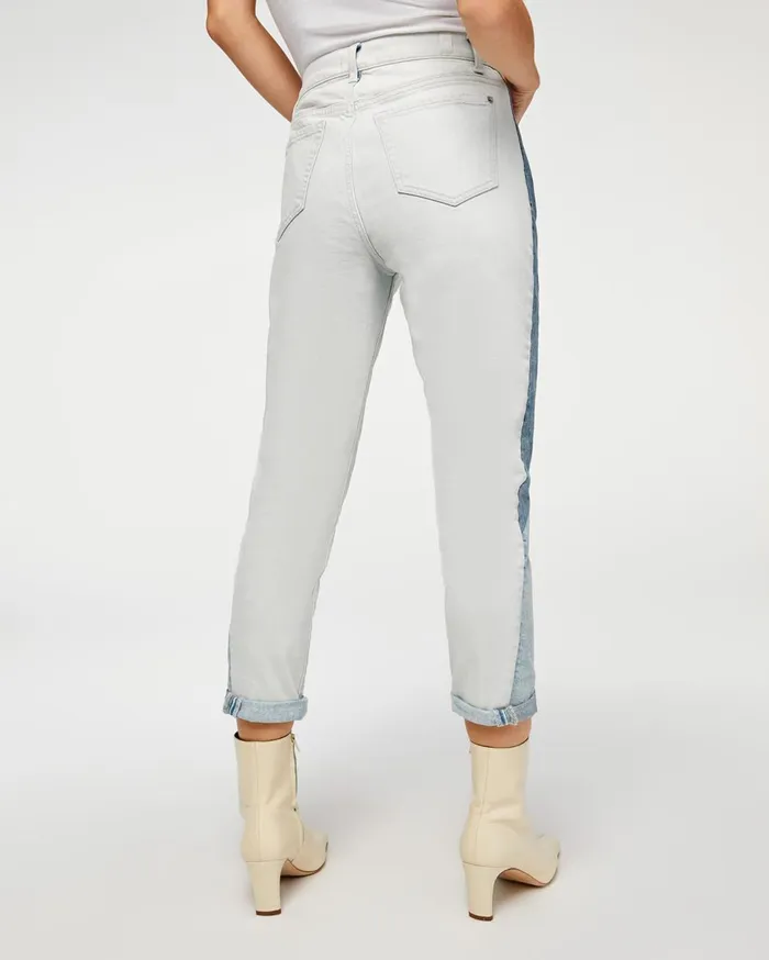 Women 7 For All Mankind Ankle Josefina In Coldwater Patchwork