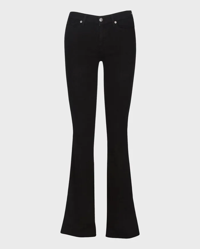 Women 7 For All Mankind BAir Bair Kimmie Bootcut In Black