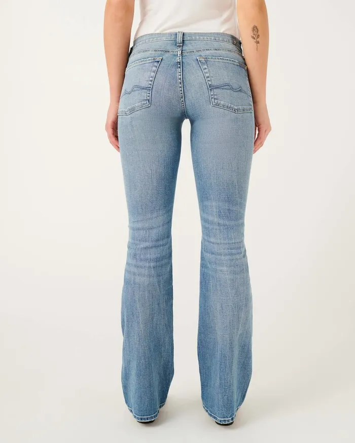 Women 7 For All Mankind Denim Original Bootcut In Lovechild With Destroy
