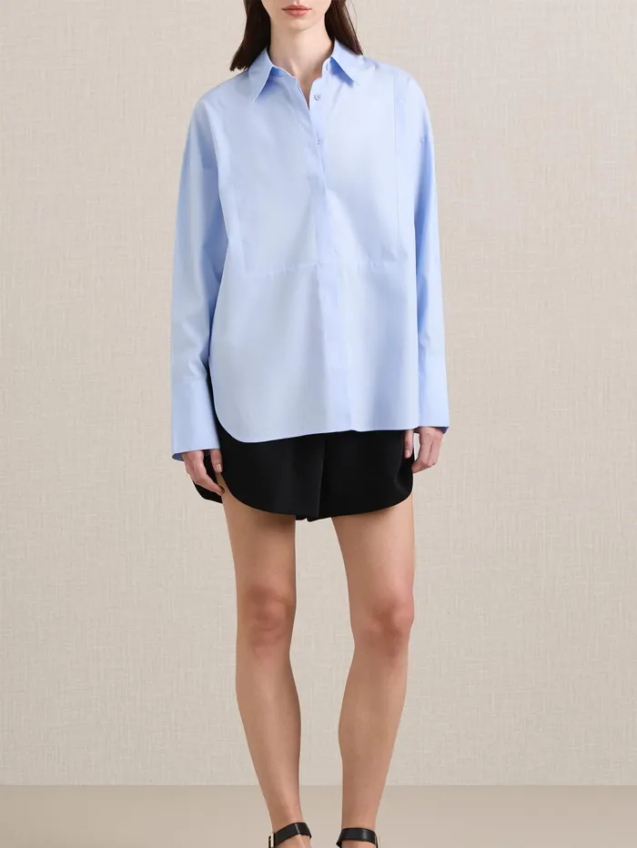 Women AEmery 8211 Linter Shirt In Sky The UNDONE Tops