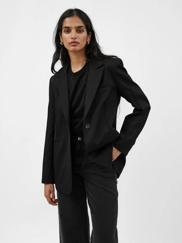 Women AEmery 8211 Maya Blazer In Black The UNDONE Maternity