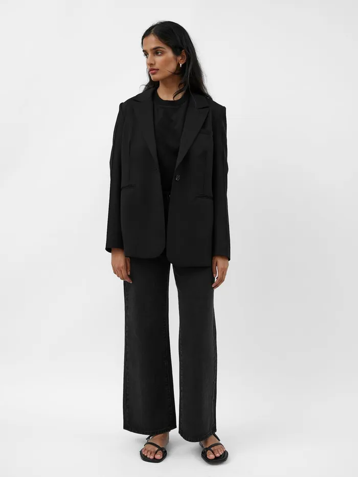 Women AEmery 8211 Maya Blazer In Black The UNDONE Maternity