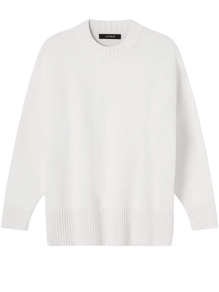 Women AEmery 8211 Orson Knit In White Parchment The UNDONE Knitwear