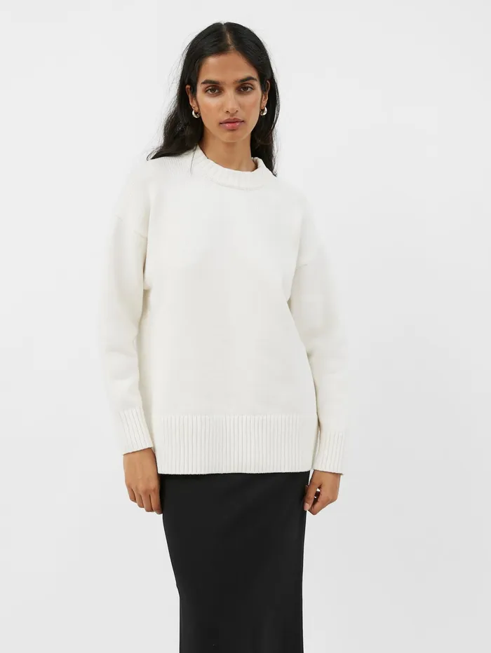 Women AEmery 8211 Orson Knit In White Parchment The UNDONE Knitwear