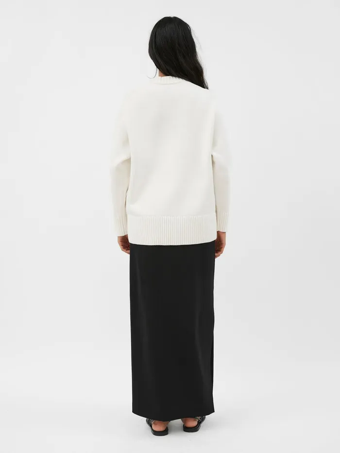 Women AEmery 8211 Orson Knit In White Parchment The UNDONE Knitwear