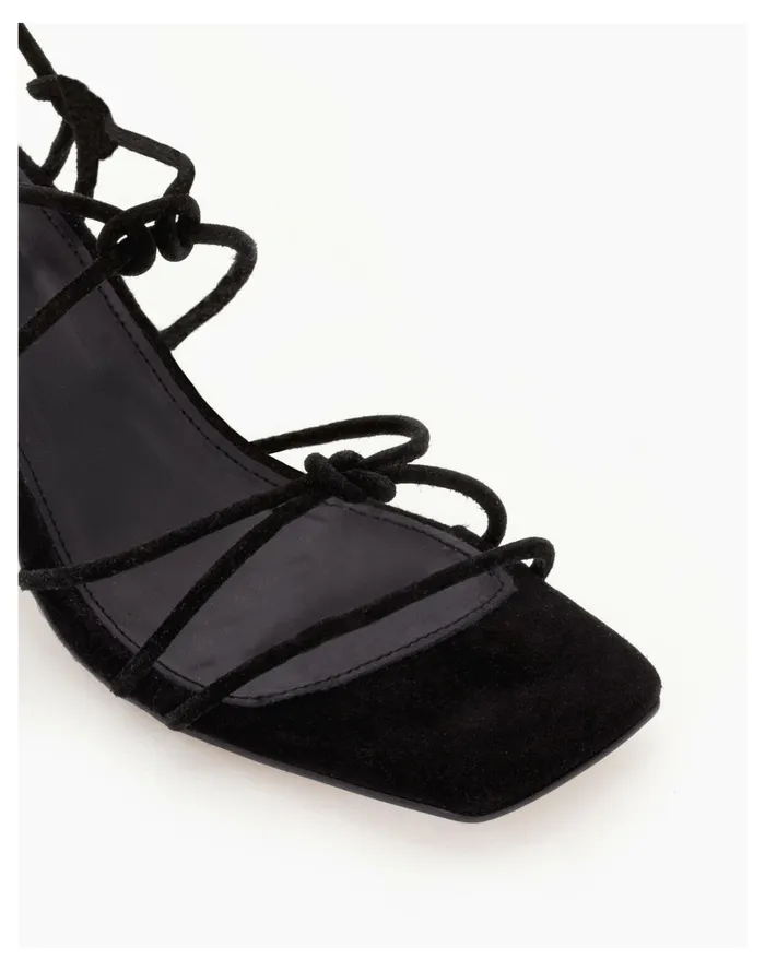 Women ALOHAS Paloma Sandal Black Madewell Heels Women ALOHAS Paloma Sandal Black Madewell Heels